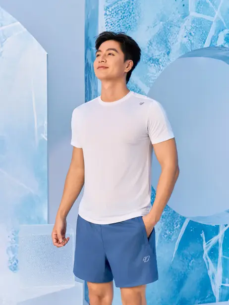 Áo Phông Thể Thao Melange Thoáng Khí 