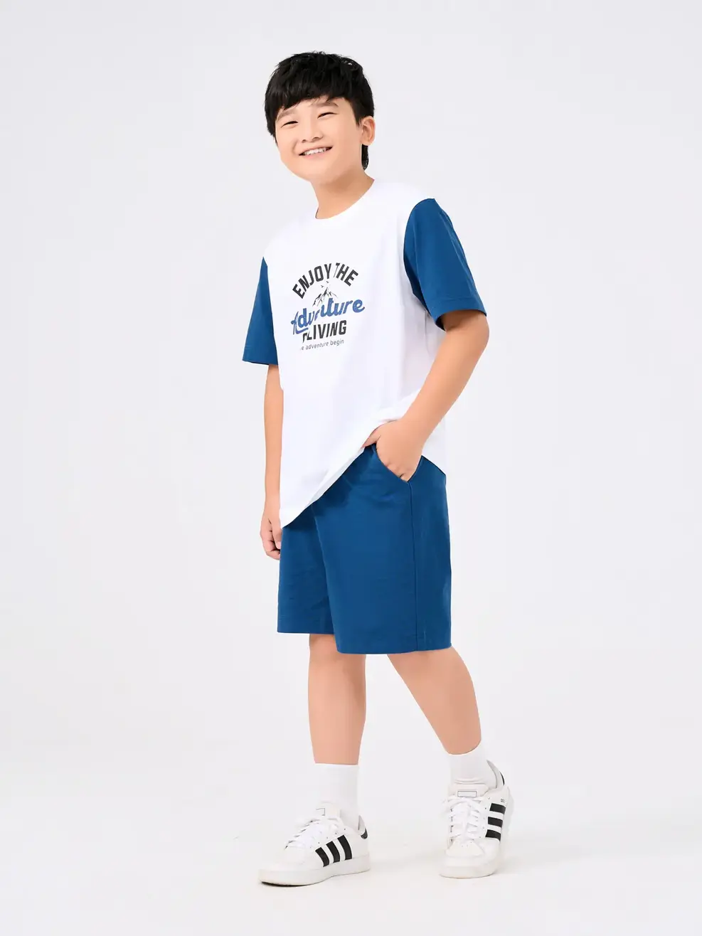 Bộ Đồ Trẻ Em Adventure - Xanh dương - 10