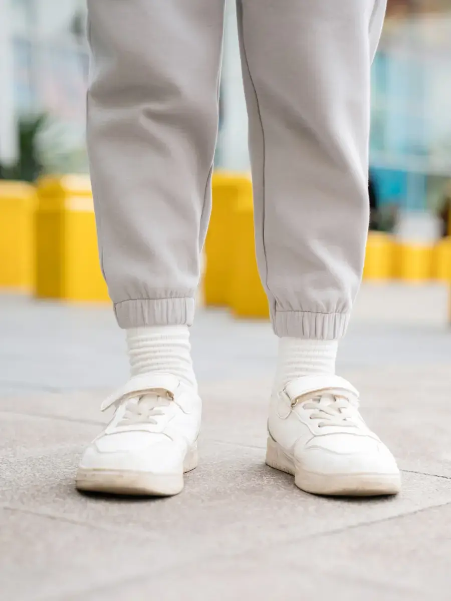 BỘ ĐÔNG KID CHẤT NỈ UNIVERSAL SPORT - Ghi - 2