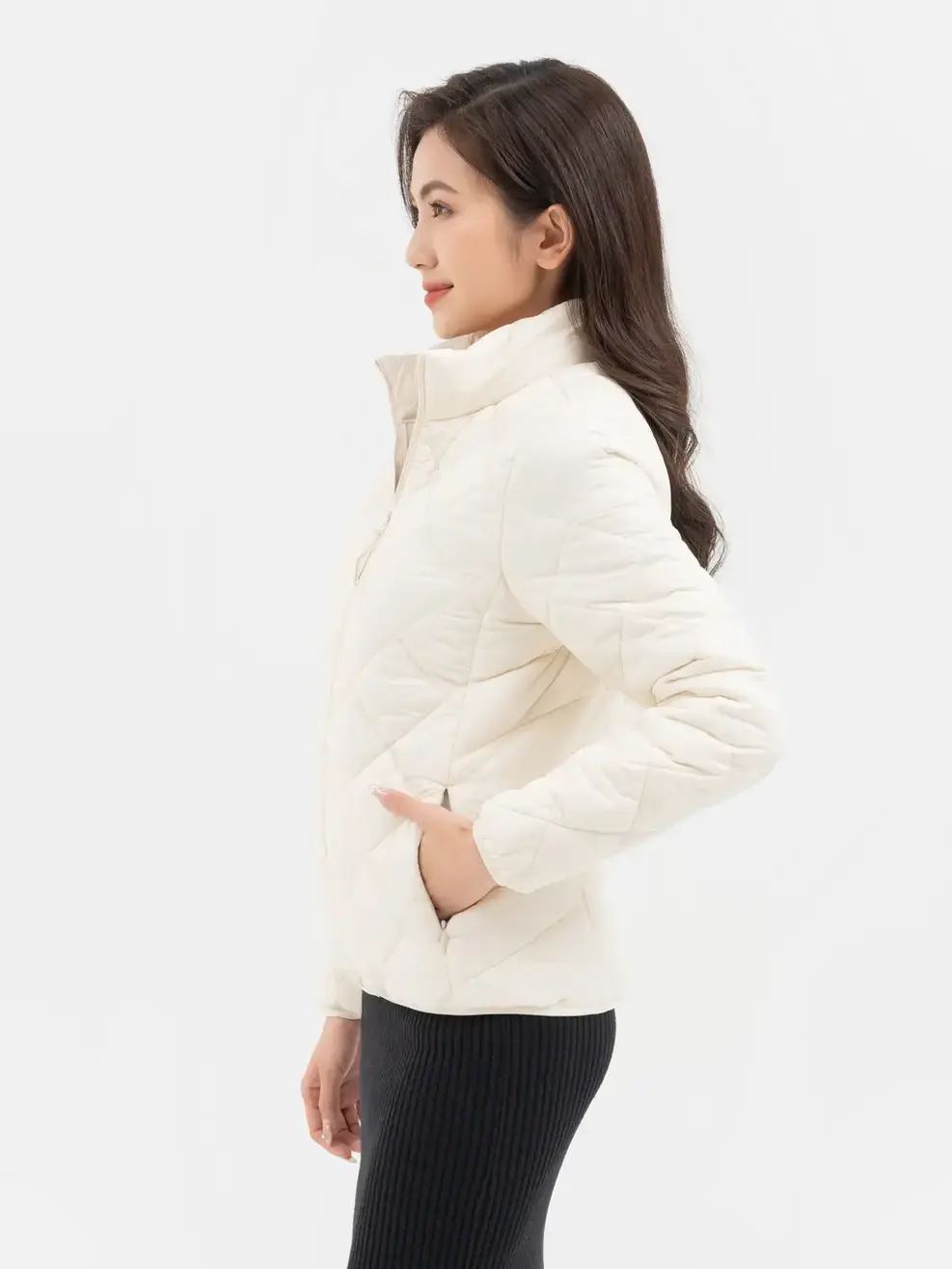 Áo Phao Áo Phao Nữ Trần Trám (PHN6040) - Be 171 - S