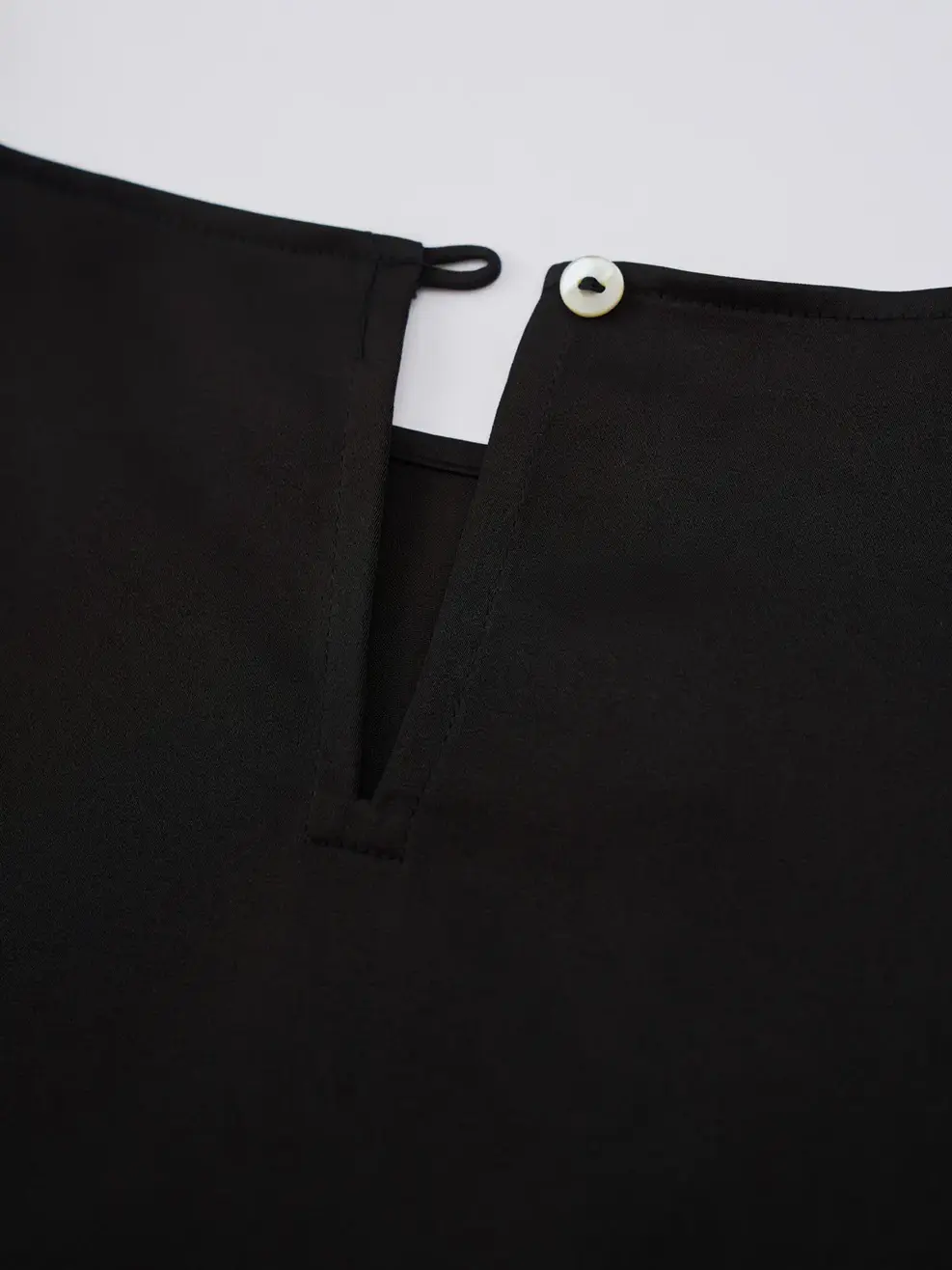 Áo Sơ-mi Ngắn Tay asymmetrical collection - Đen 001 - S
