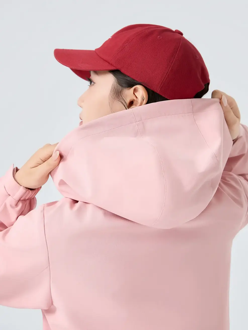 Áo Khoác Gió Nữ Gia Đinh 3C Promax -  Hồng 137 - S