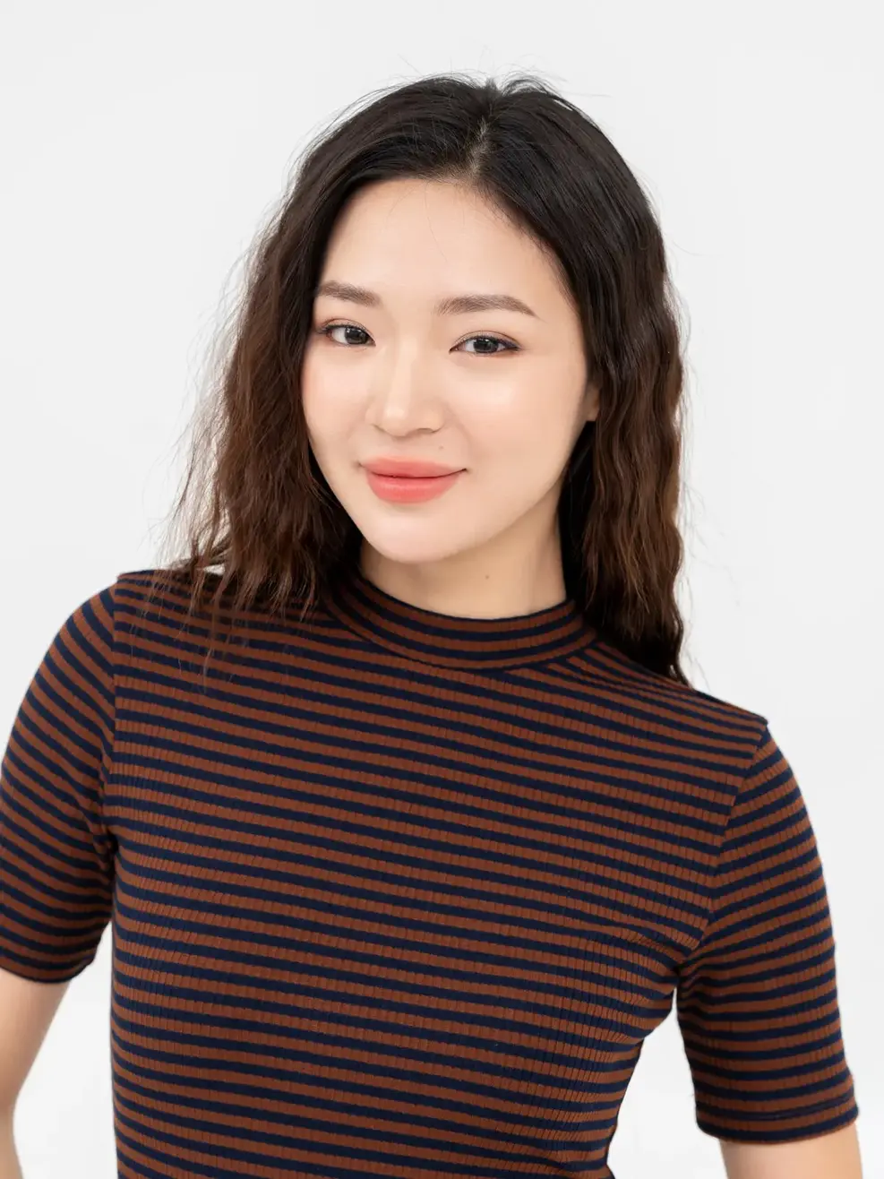 Áo Thu Đông Nữ Tay Lỡ - Nâu Navy - S