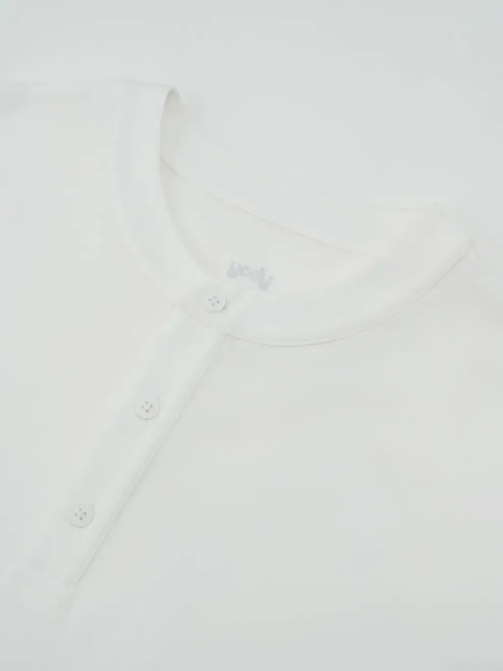 Áo Phông Nam Cổ Nẹp Cúc - Trắng 001 - L