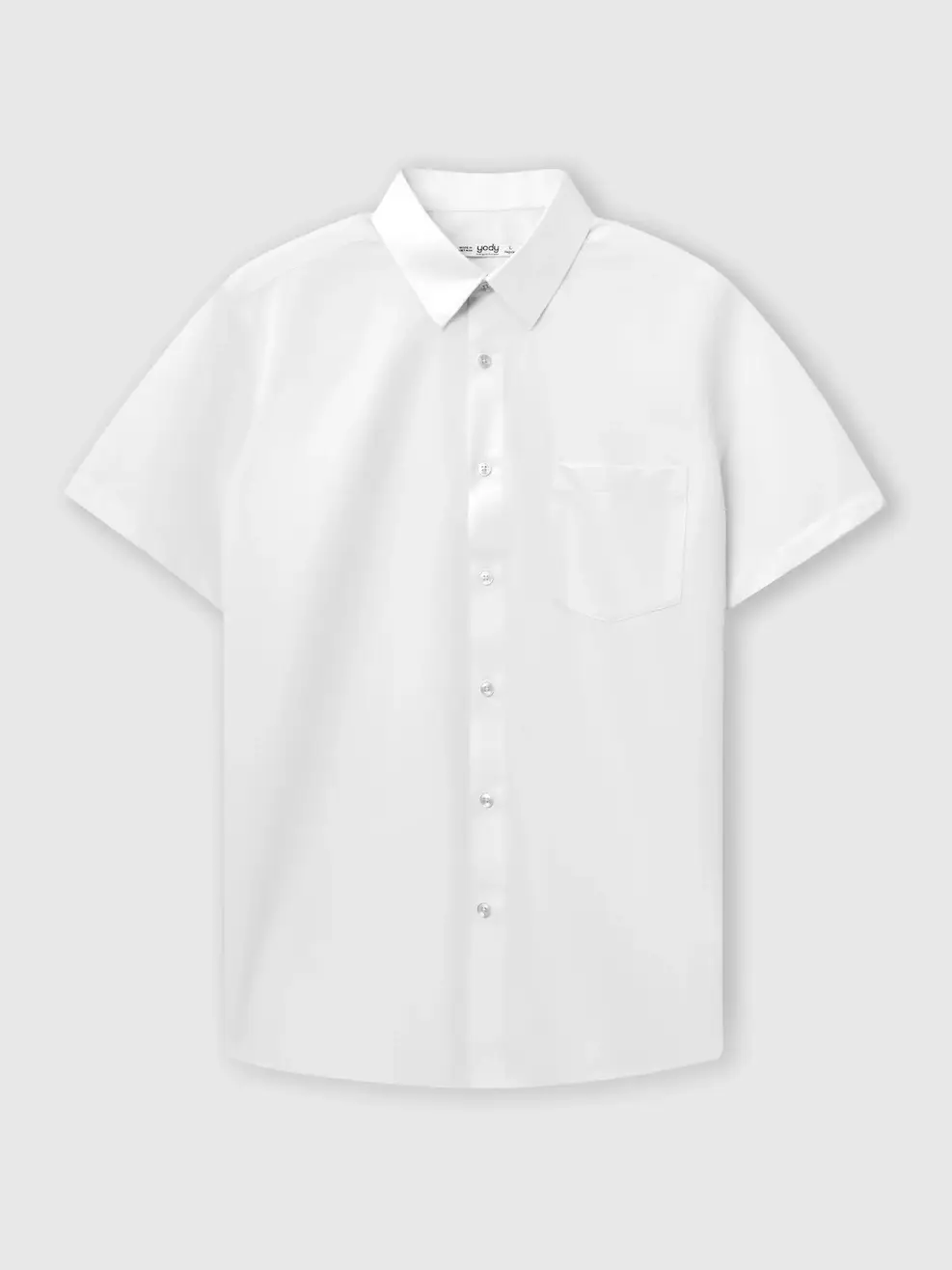 Áo Sơ-mi Ngắn Tay cơ bản - White 004 - M