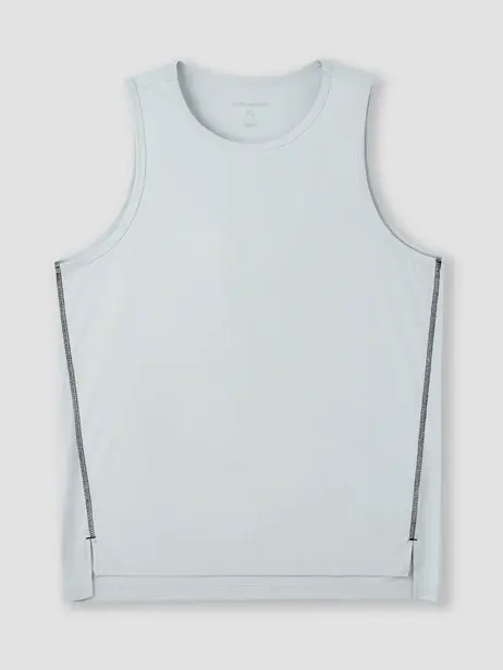 Áo Ba Lỗ Nam Thể Thao Dải Chỉ Xẻ Tà