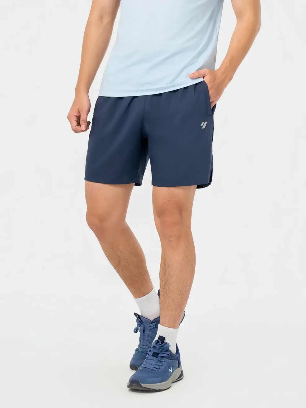 Quần Shorts Thể Thao 6.5 inch BreezeFit - Navy 014 - 29