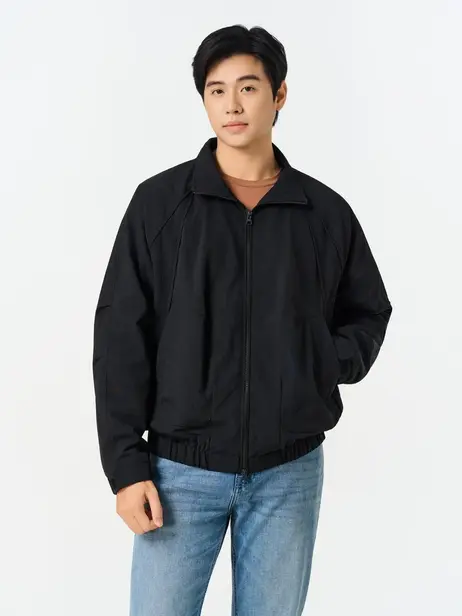Áo Khoác Gió Nam Cổ Dựng Kiểu Siêu Nhẹ Cản Gió Trượt Nước