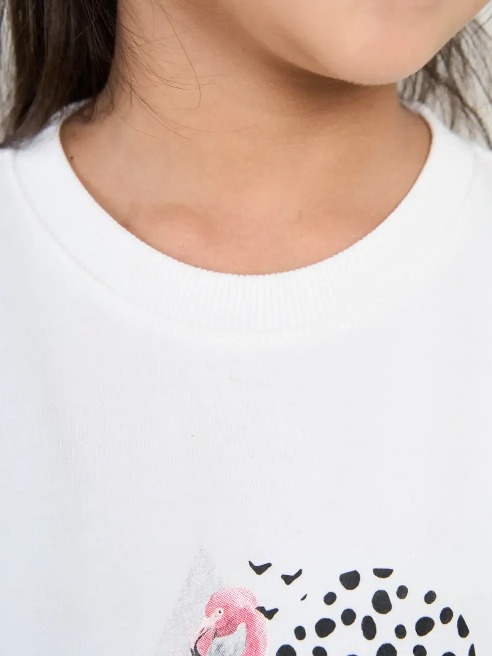 Áo kid flamingo - Trắng - 8