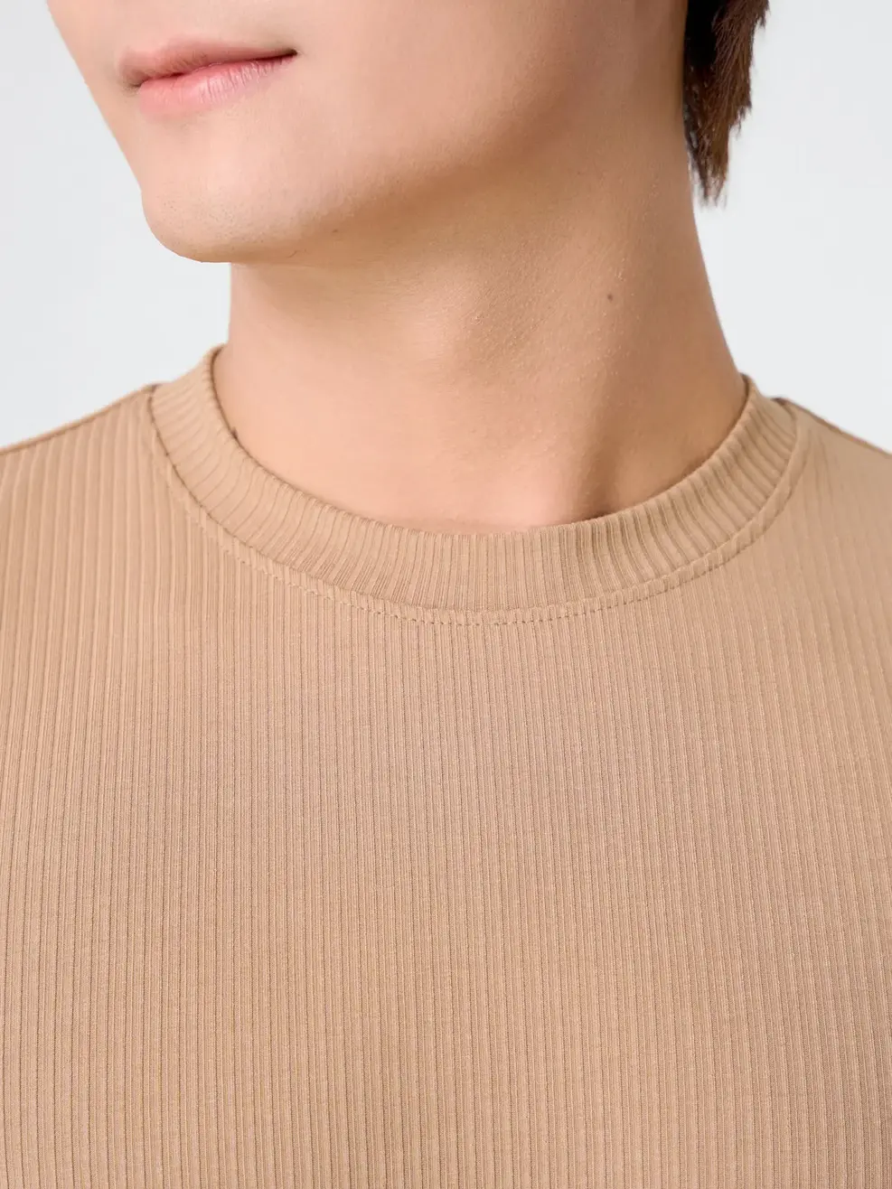 Áo Phông Nam Rip Tăm -  Nâu 205 - L