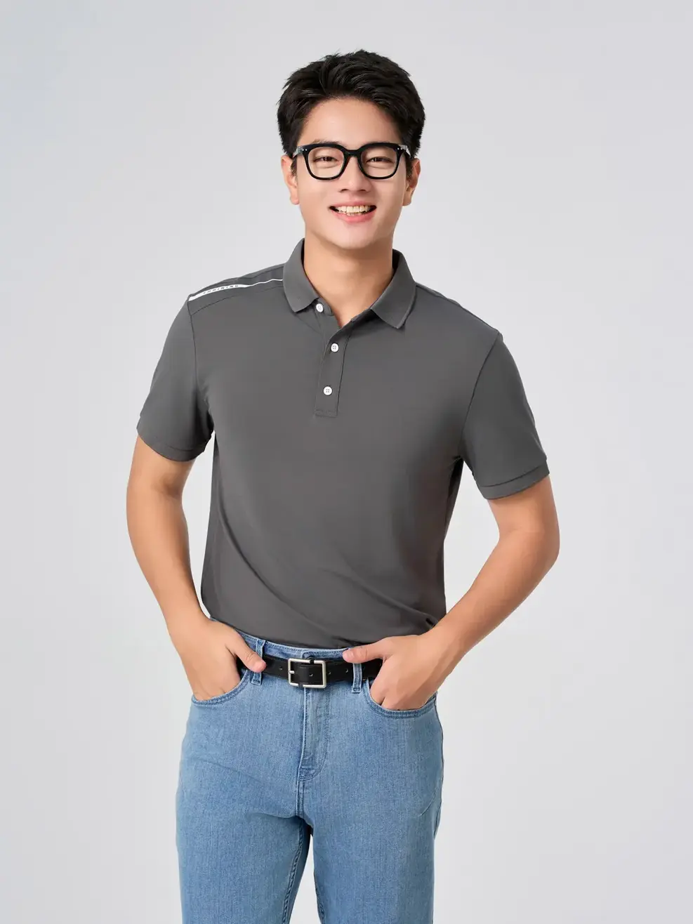 Áo Polo Ponte Roma Cool In Vai - XÁM 065 - M