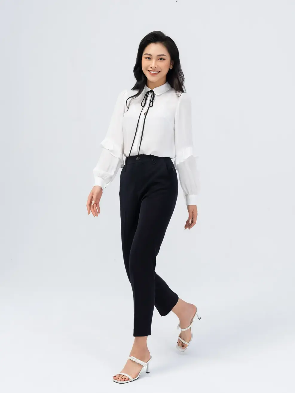 Quần Quần Âu Nữ Regular Tôn Dáng (qan5092) -  Tím Than 150 - S