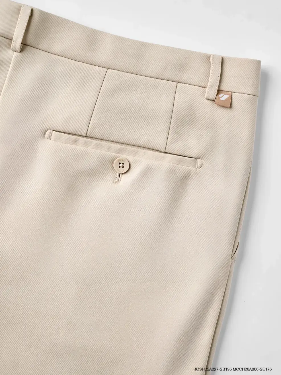 Quần Khaki nam quốc dân phom regular -  Be 175 - 31