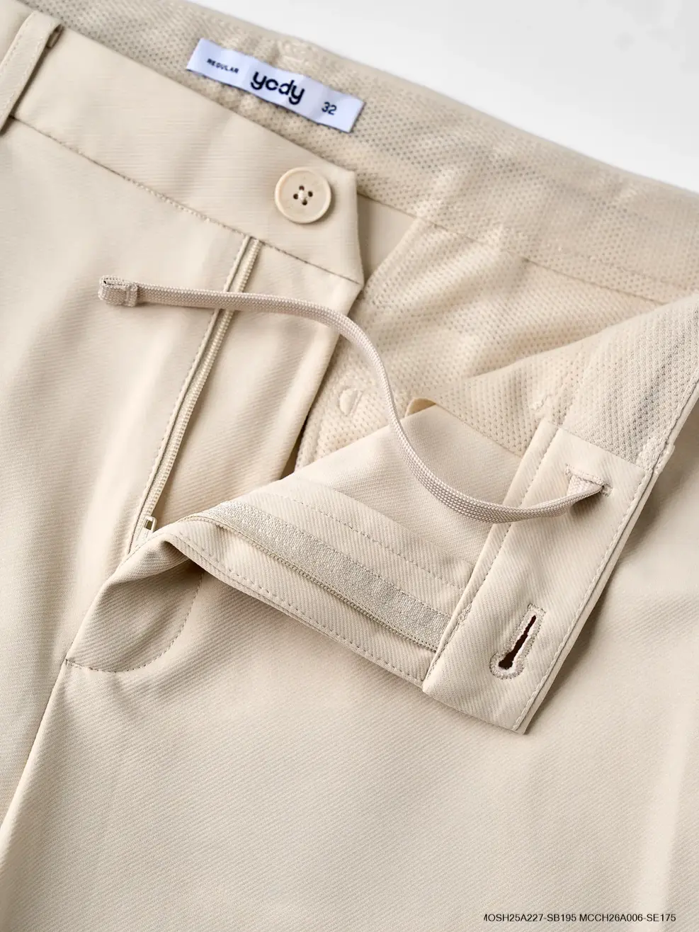 Quần Khaki nam quốc dân phom regular -  Be 175 - 31