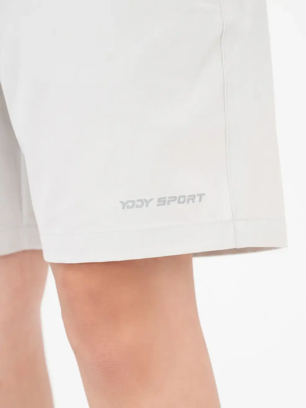 Quần Short Thể Thao Kid Túi Ốp - Ghi Sáng  - 8