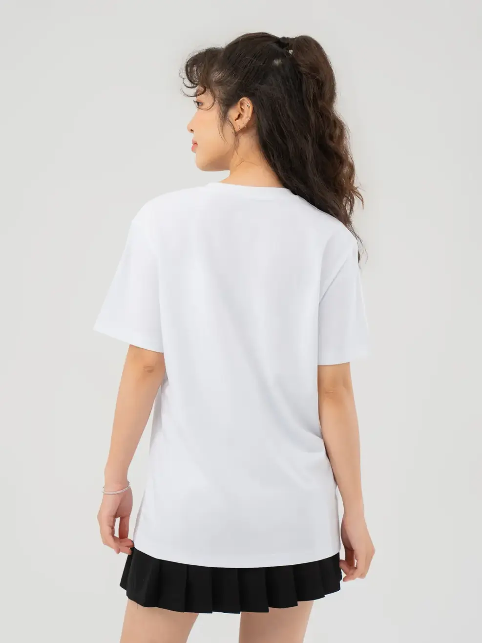 T-shirt Nữ In Nicest Bột Ngô - Trắng 1 - S