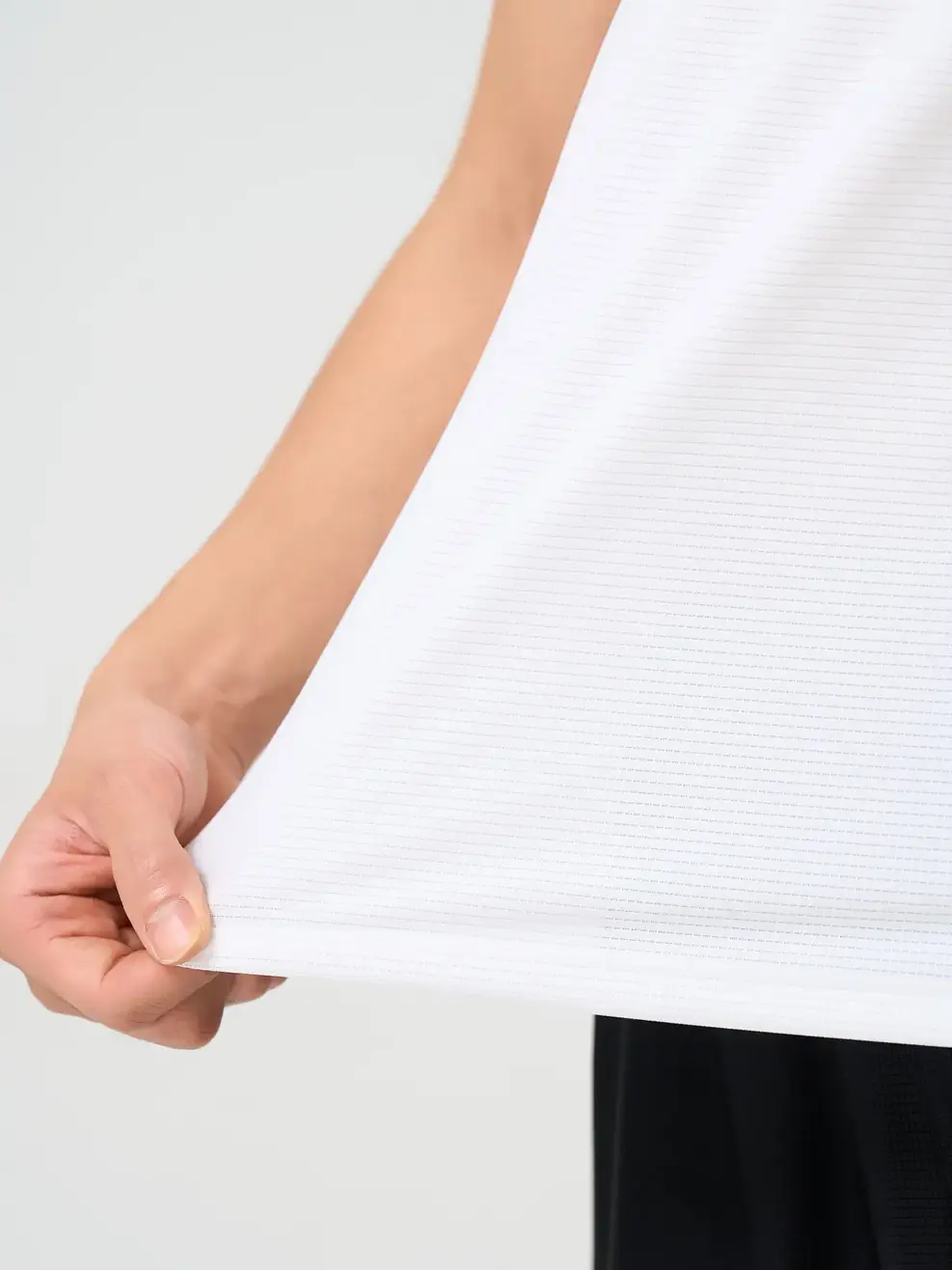 Bộ Đồ Nam Thể Thao In Họa Tiết - TRẮNG PHỐI ĐEN 55 - XL
