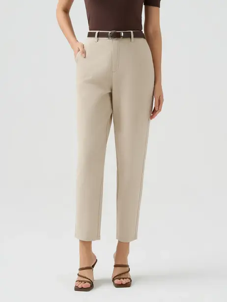 Quần Khaki Baggy Nữ Cạp Bán Chun