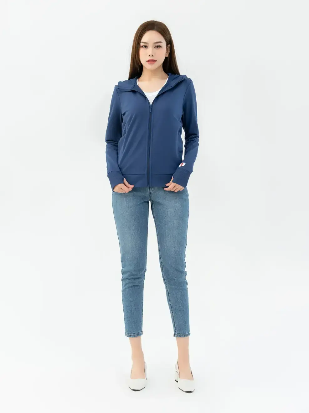 Áo Khoác Chống Nắng Nữ Đa Năng(ACN6008) - Navy 045 - S