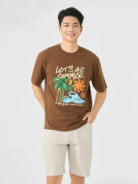 Áo Phông Nam Let's Go Summer