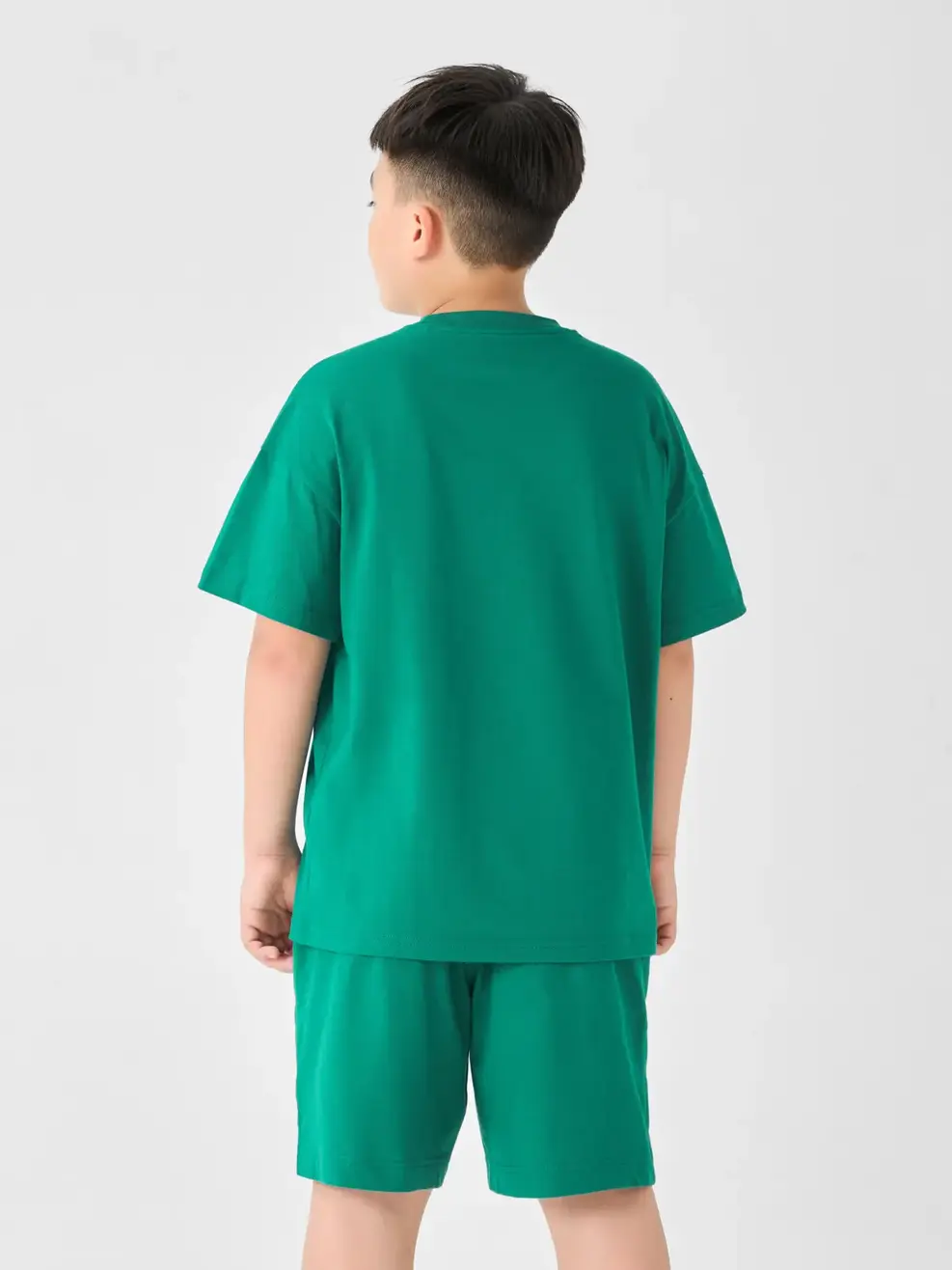 Đồ Bộ Kid Lớn Túi Khóa Ngực - Xanh Lá - 10
