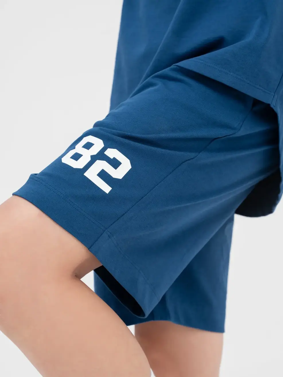 Đồ Bộ Kid Lớn Ba Lỗ In 82 - Xanh đậm - 10