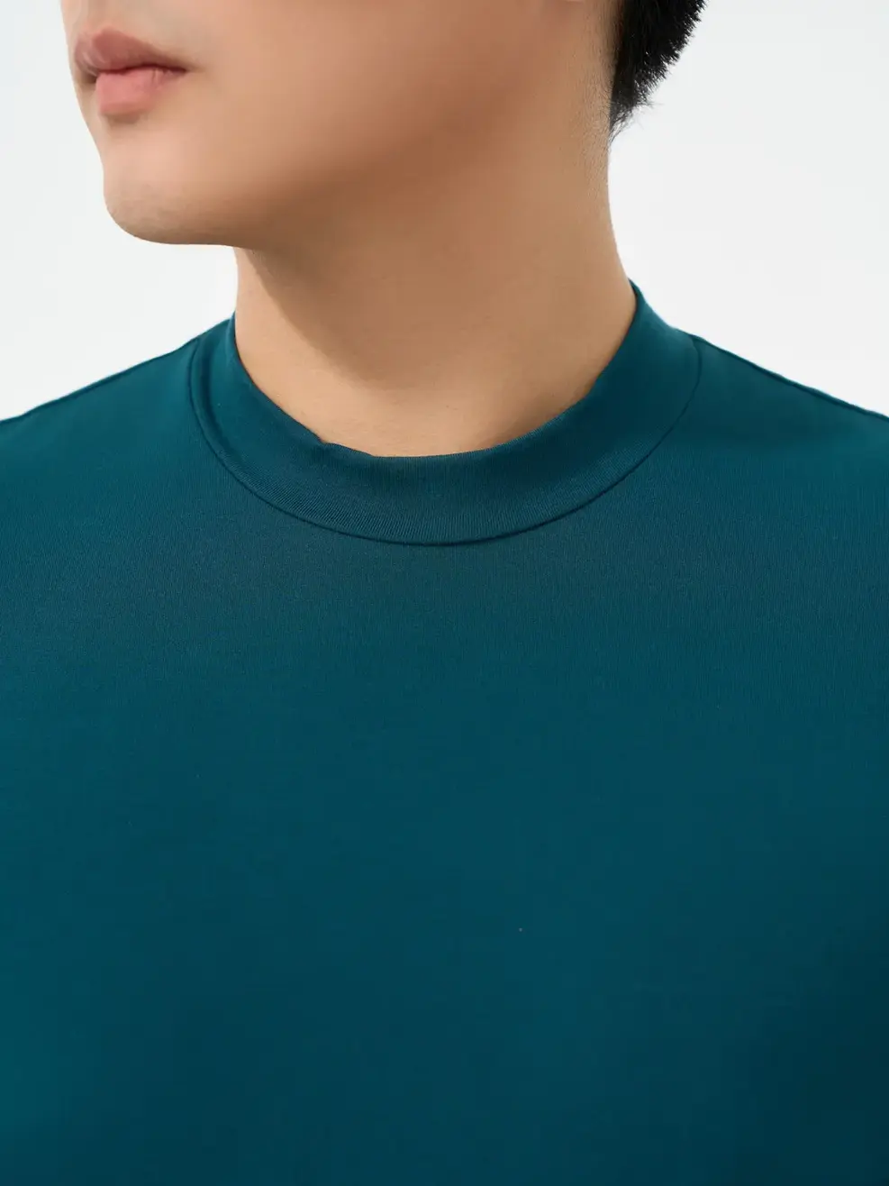 Áo Body Nam Giữ Nhiệt Cổ 3cm - Xanh Lá 028 - M