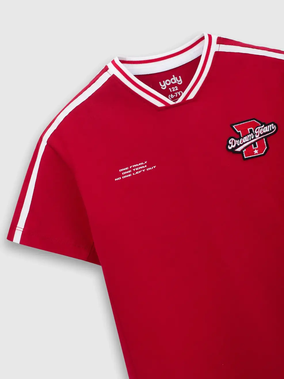 Áo Phông Cổ Tim Dream Team - Đỏ 026 - 98