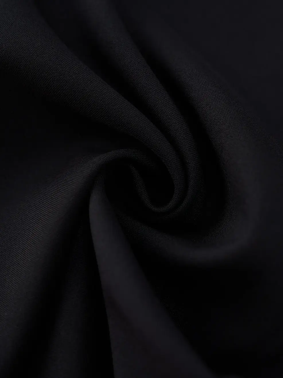 Quần Straight essential  - Đen 001 - S