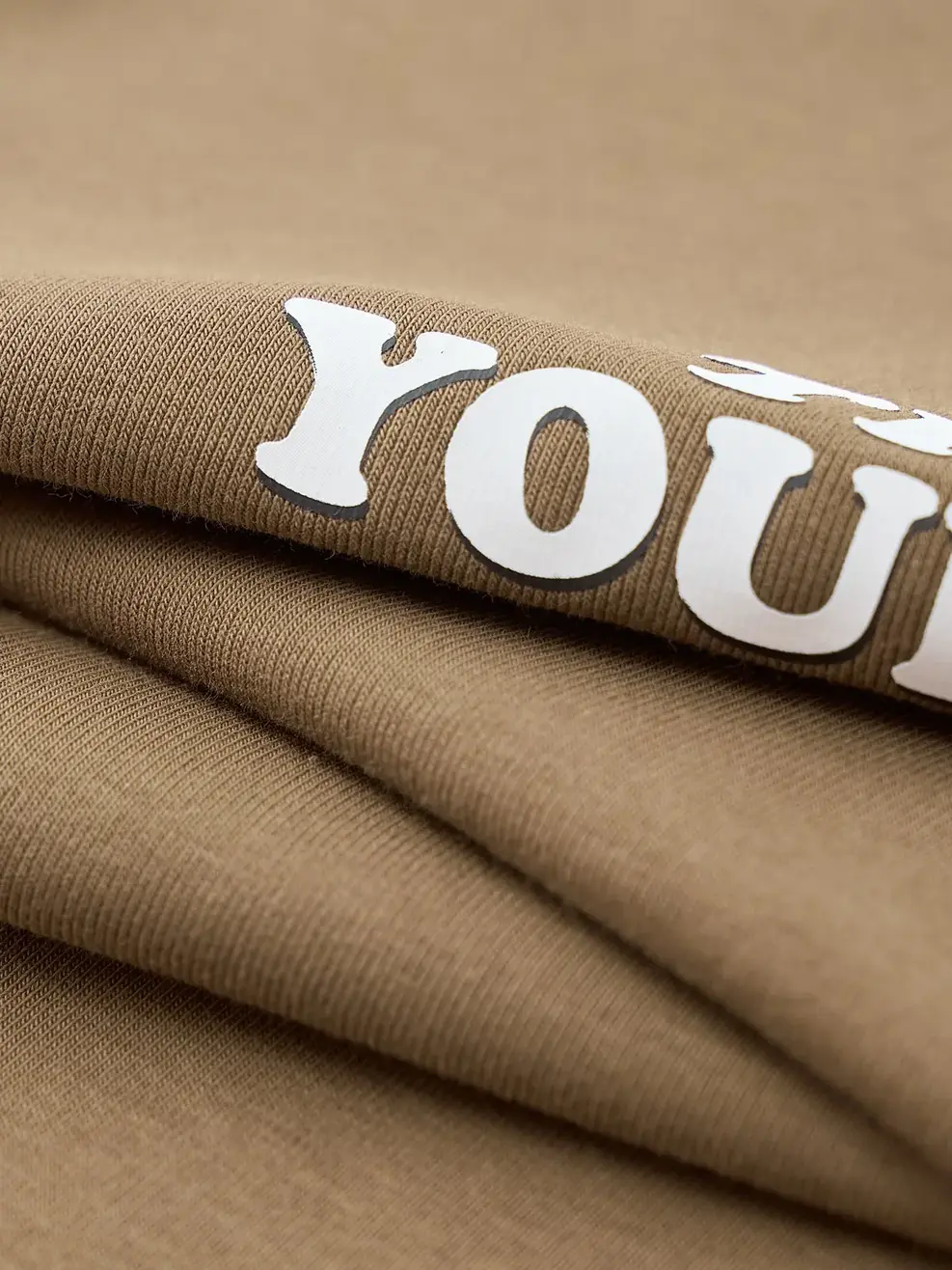 Áo Phông In Chữ - OLIVE 016 - S