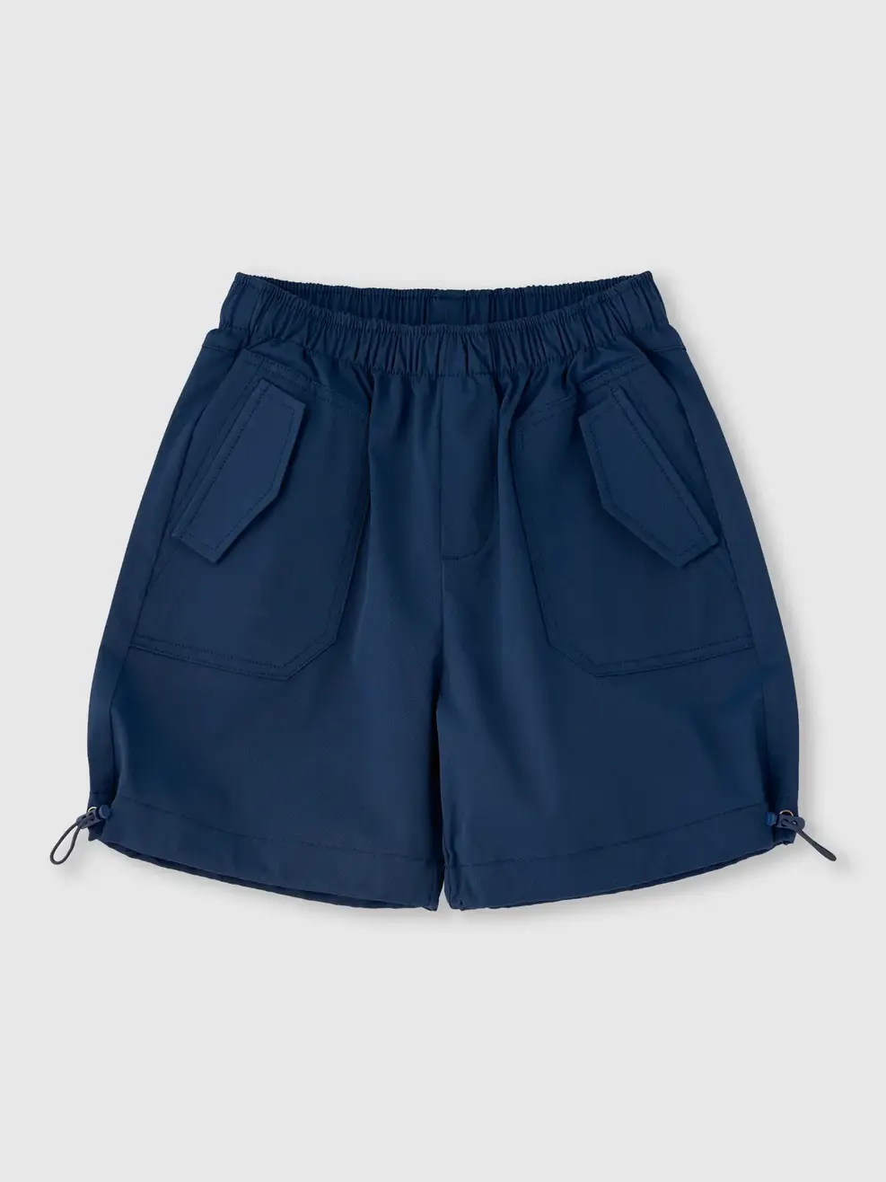 Quần Shorts Túi Ốp - Navy 005 - 2-3