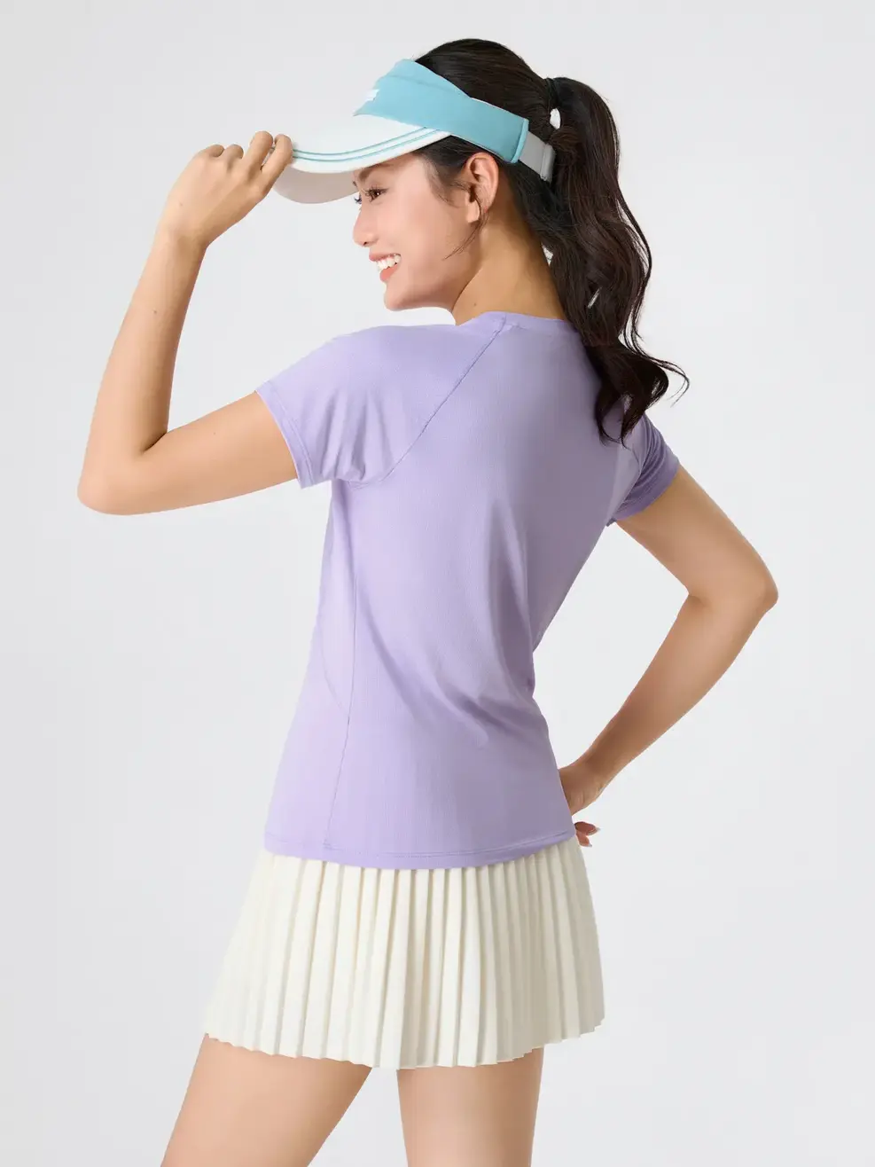 Áo Phông Thể Thao Siêu Nhẹ - TÍM 047 - S