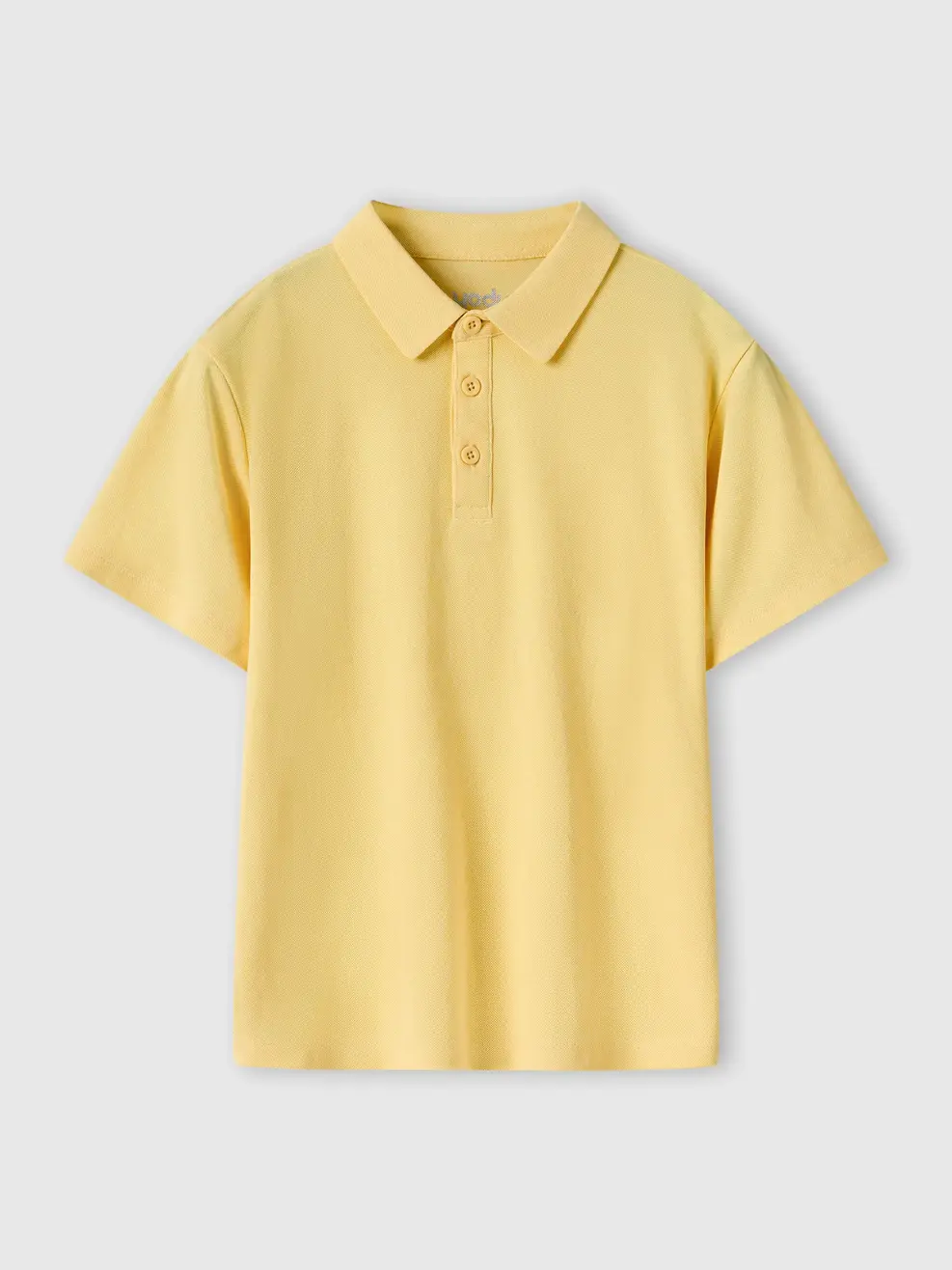 Áo Polo Kids Regular Cổ Ép Có Xẻ Tà -  Vàng 064 - 104