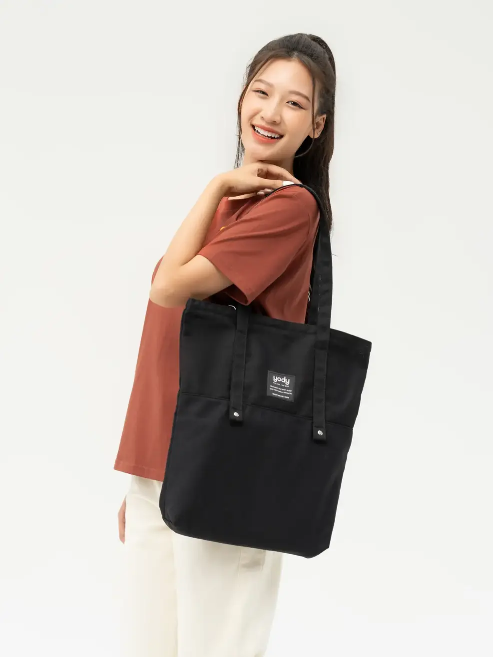 Túi Nữ Canvas Ritestrength - ĐEN 1