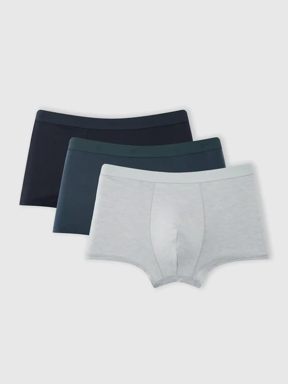 Quần Lót Boxer Nam Cơ Bản Thoáng Mát Combo 3 - Combo Đen 048 - M