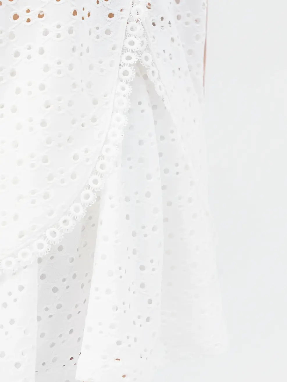 Bộ Đồ Trẻ Em Ba Lỗ Kẹp Ren - Trắng - 2