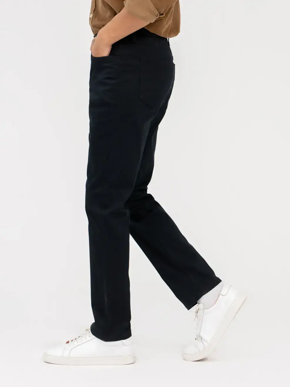 Quần Jeans Nam Slim Denim Like Cơ Bản (QJM6041) - Đen 001 - 28