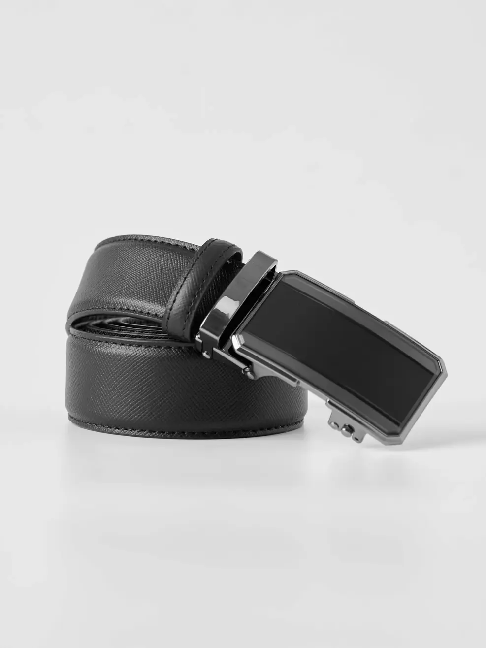 Thắt Lưng Da Nam Khóa Tự Động TL03 - ĐEN 002 - 115