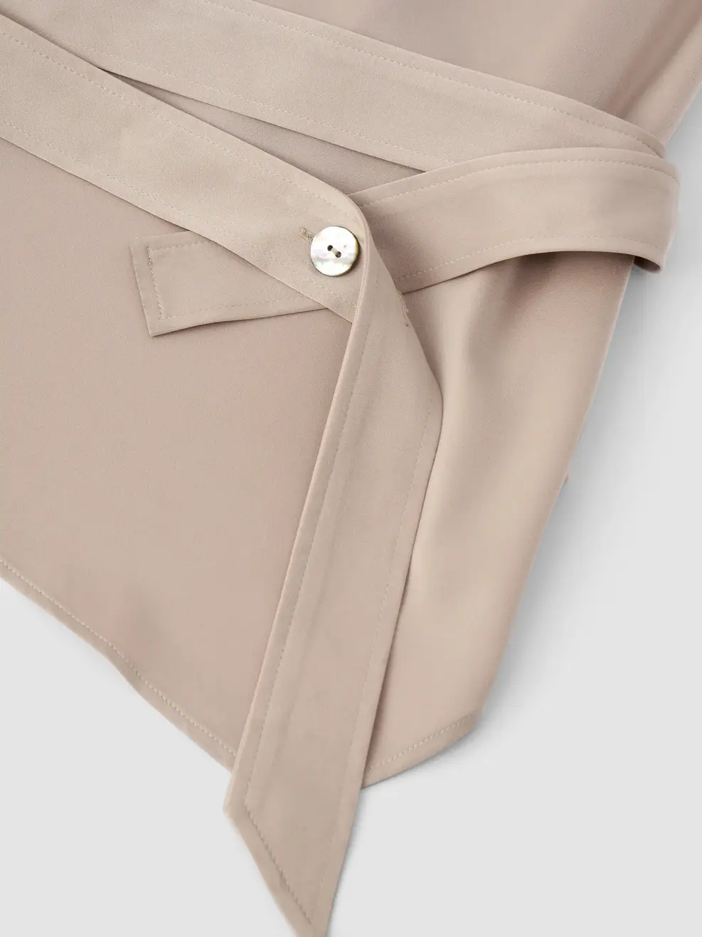 Áo Sơ-mi Ngắn Tay asymmetrical collection - Nâu 112 - S