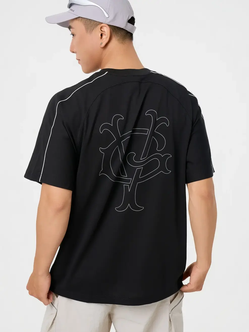 Áo Phông Yoguu Custom Logo - ĐEN 002 - 0