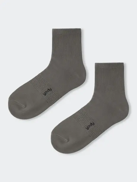 Tất Nam Modal Cổ Lửng Dệt Gân Bàn Combo2