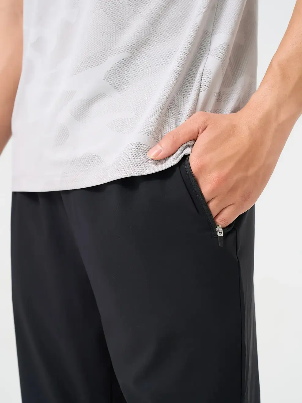 Quần Gió Dài Nam Thể Thao Active Your Way - ĐEN 002 - 29