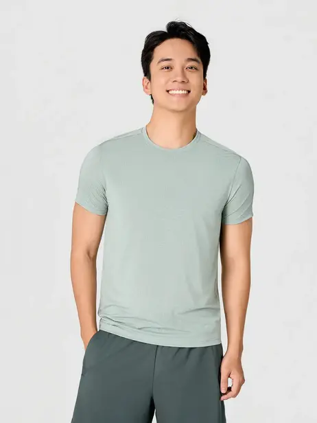 Áo Phông Thể Thao Melange Thoáng Khí 