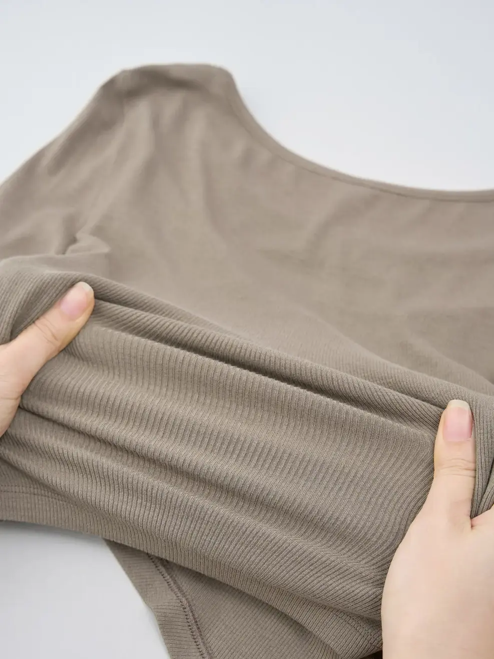 Áo Thu Đông Nữ Vạt Chéo - Nâu - S