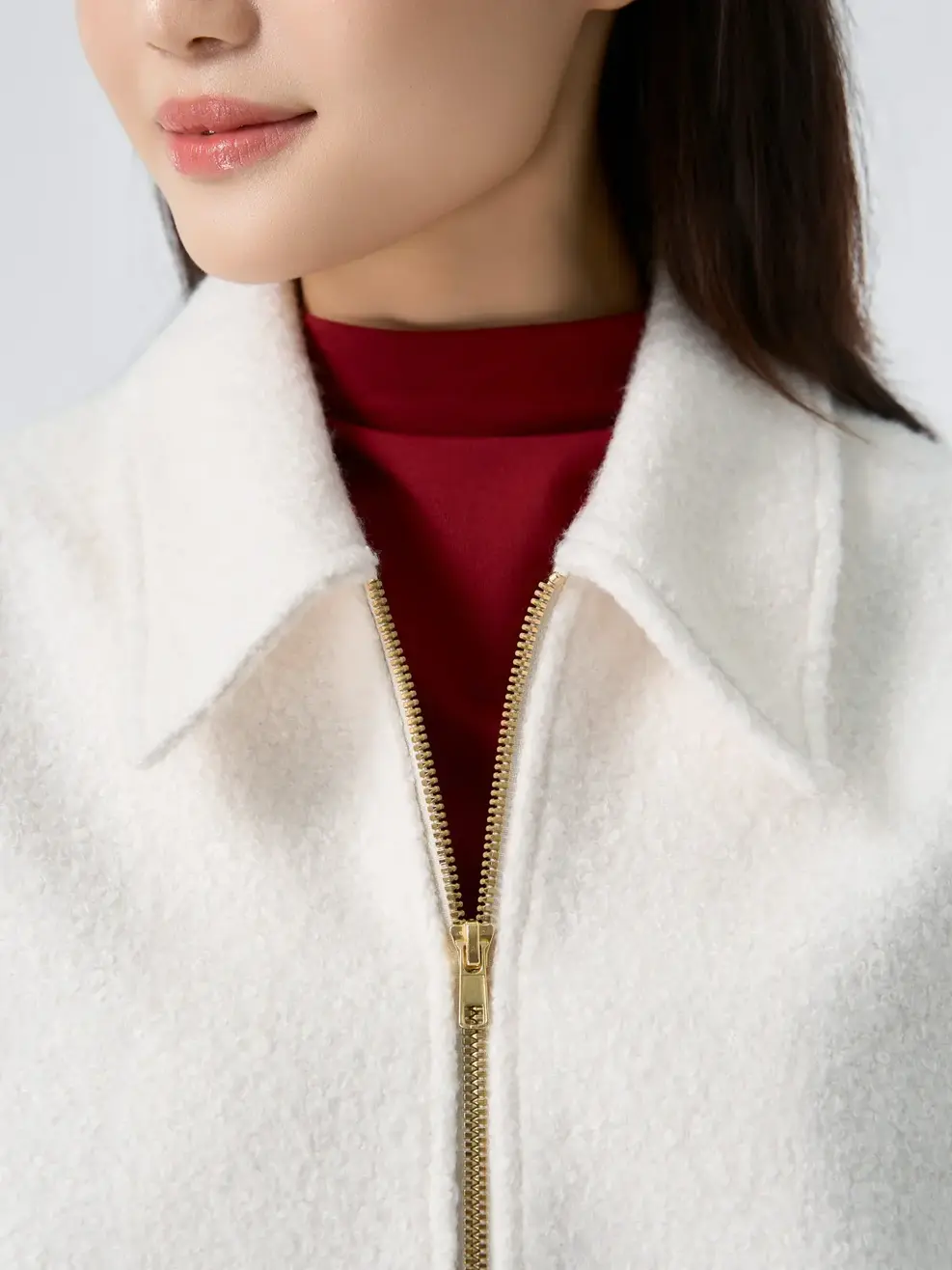 Áo Khoác Bomber Relax Fit - Be 142 - S