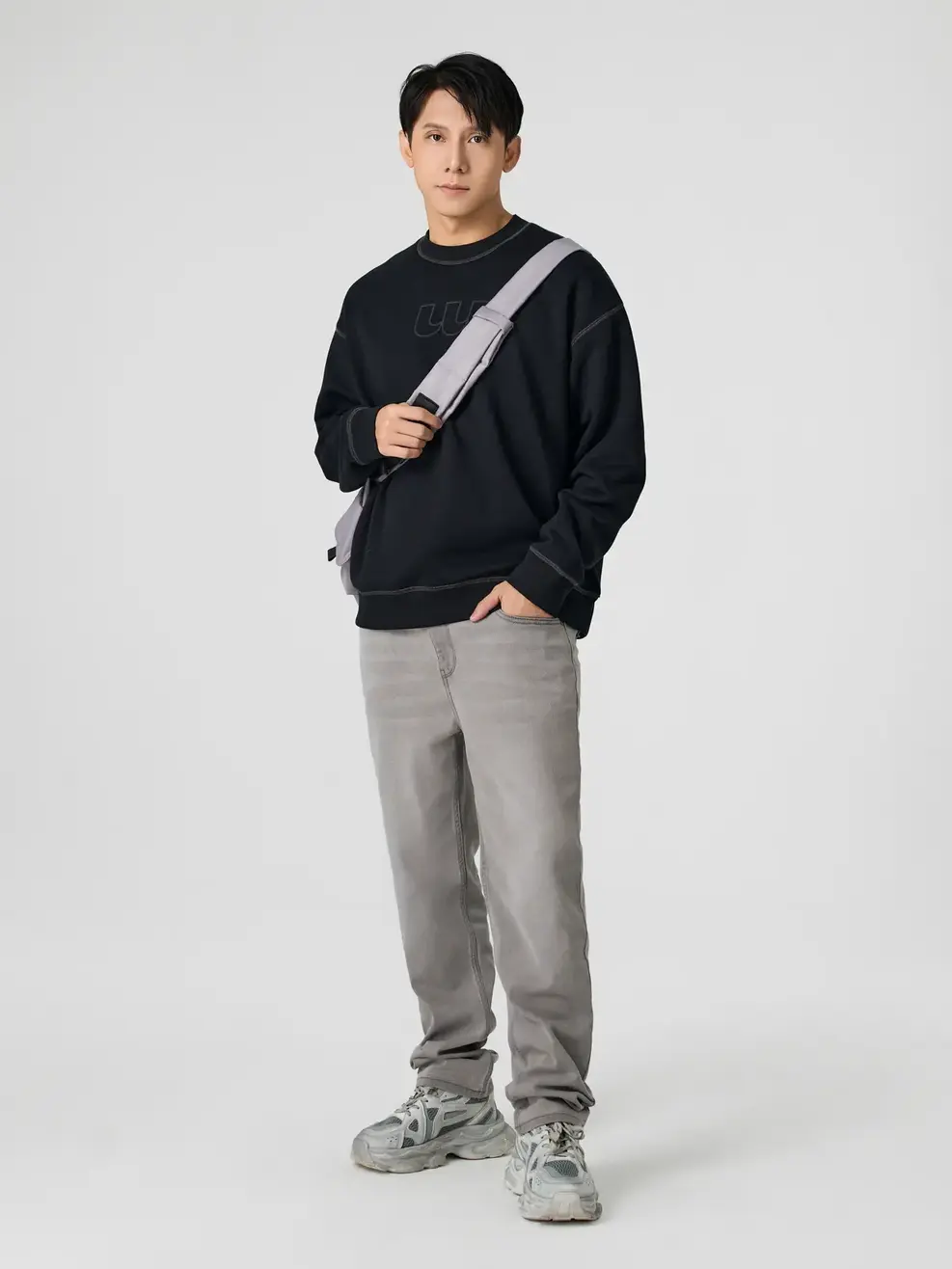 Áo Yoguu Dài Tay A Great Day - Đen - 1