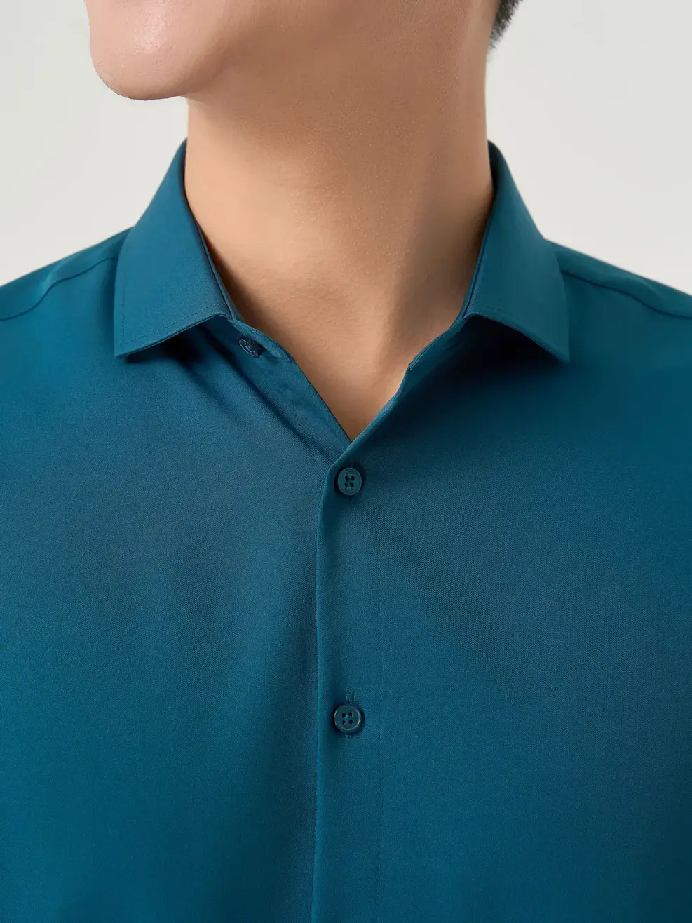 Áo Sơ Mi Nam Dài Tay Nano Chống Nhăn Khử Mùi ( Smm4073) - Xanh Lá 105 - M