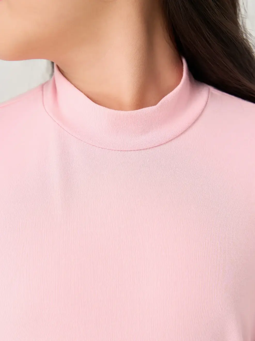 Áo CozyFit kid giữ nhiệt cổ cao-Hồng 125 - 104