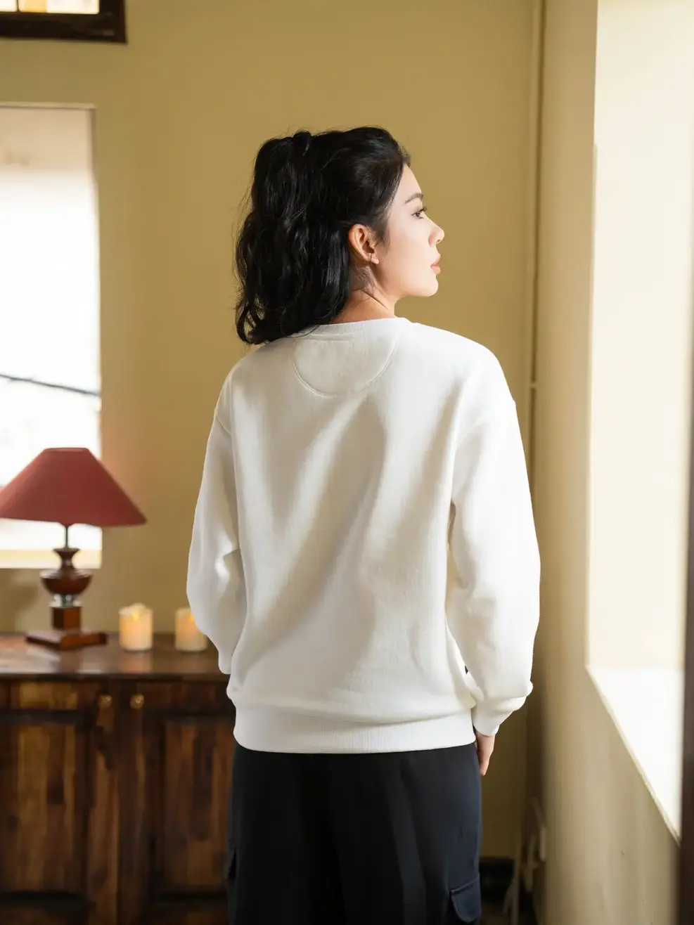 Áo thu đồng nữ KEEP IN TOUCH - Trắng - S