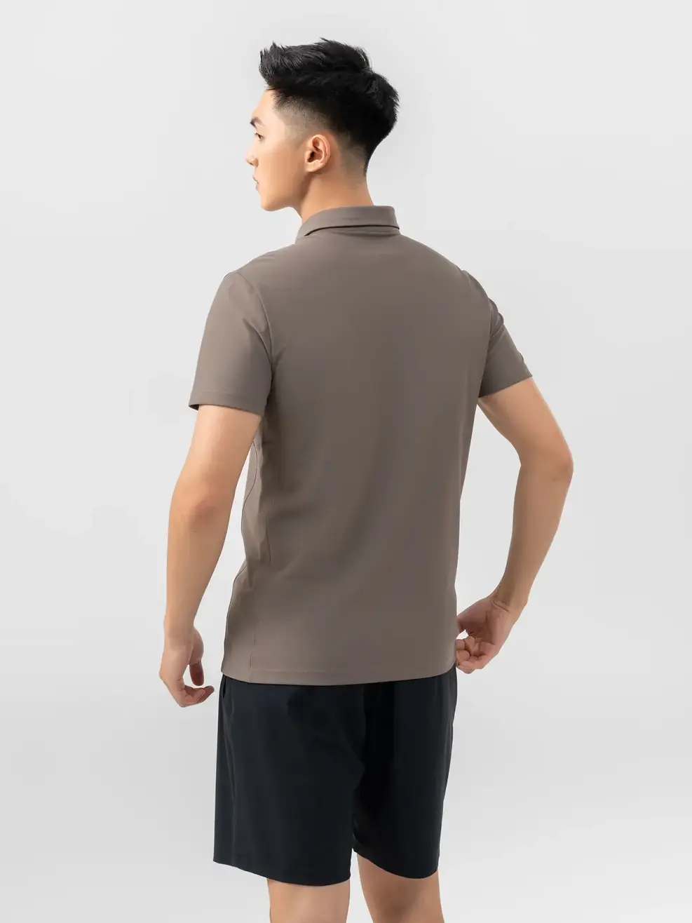 Polo Thể Thao Nam Thông Minh - Nâu - M